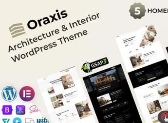 Oraxis – Architecture and Interior Design WordPress Theme
