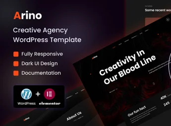 Arino – Creative Agency WordPress Theme