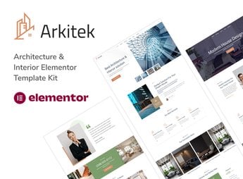 Arkitek – Architecture & Interior Elementor Template Kit