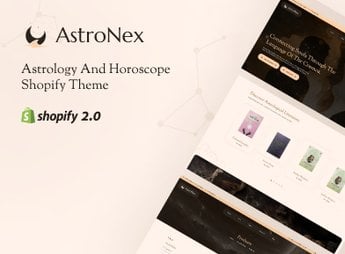 Astronex –  Astrology, Horoscope Gemstone Store Shopify Theme
