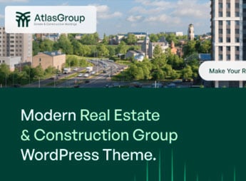 AtlasGroup – Real Estate & Construction Group WordPress Theme
