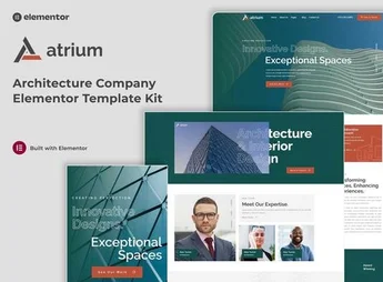 Atrium – Architecture Company Elementor Template Kit