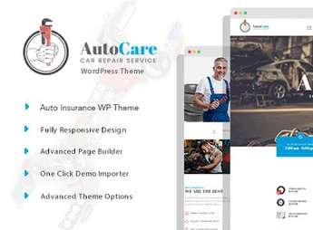 AutoCare – Auto Service WordPress Theme