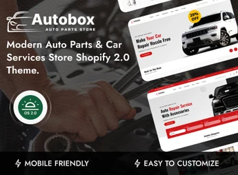 Autobox – Auto Parts & Car Services Shopify 2.0 Theme