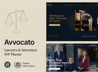 Avvocato – Lawyer & Attorney WordPress Theme