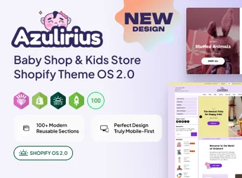 Azulirius | Baby Shop and Kids Store Shopify Theme OS 2.0