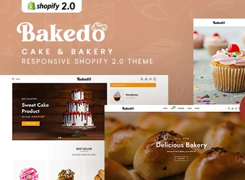 Bakedo – Cake & Bakery Responsive Shopify 2.0 Theme