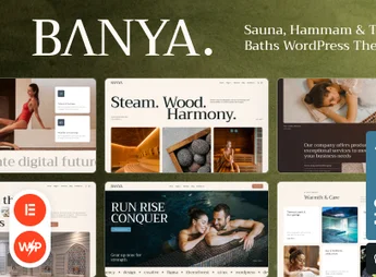 Banya – Sauna, Hammam & Thermal Baths WordPress Theme