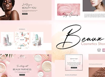 Beaux – Cosmetics Shop WordPress Theme