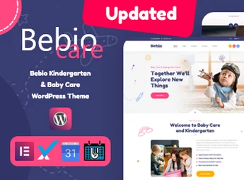 Bebio – Kindergarten & Baby Care WordPress Theme