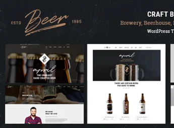 Craft Beer – Brewery & Pub WordPress Theme