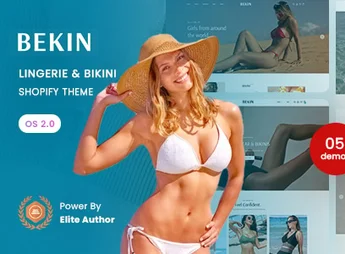 Bekin – Lingerie & Bikini Store Shopify 2.0 Theme