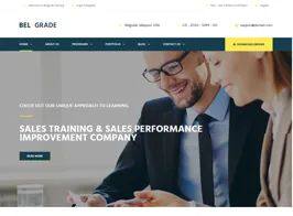 Belgrade – Training Business WordPress Theme