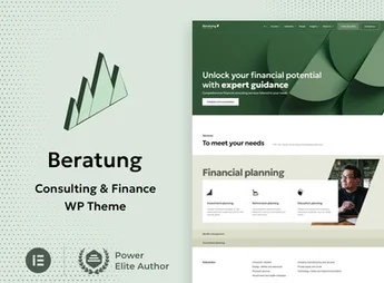 Beratung – Consulting & Finance WordPress Theme