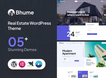 Bhume – Real Estate WordPress Theme