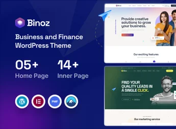 Binoz – Business Agency WordPress Theme