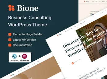 Bione – Business Consulting WordPress Theme