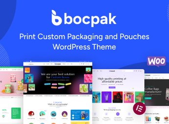 Bocpak – Print Custom Packaging and Pouches WordPress Theme
