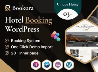 Bookora – Hotel Booking WordPress Theme