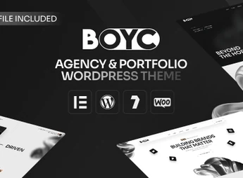 Boyc – Creative Agency Portfolio WordPress Theme