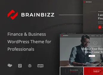 BrainBizz – Finance & Business WordPress Theme