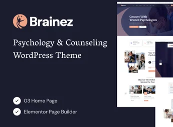 Brainez – Psychology And Counseling WordPress Theme