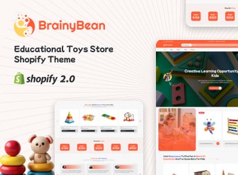 Brainybean – Education Toys Store Shopify Theme