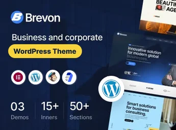Brevon – Business Consulting WordPress Theme