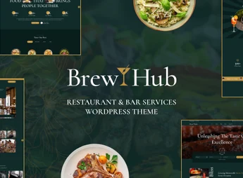 Brewhub – Bar & Restaurant WordPress Theme