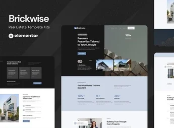 Brickwise – Real Estate Elementor Template Kit