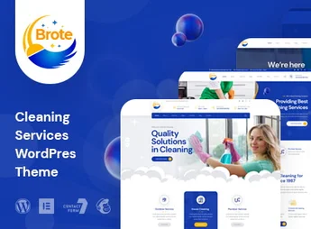 Brote – Cleaning Services WordPress Theme