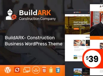 BuildARK- Construction Business WordPress Theme