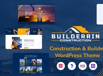 Builderrin – Construction Building WordPress Theme
