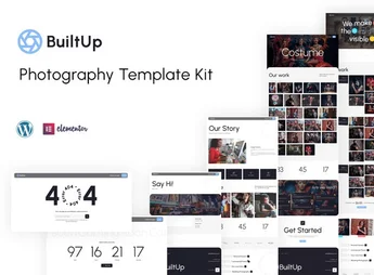 BuiltUp – Photography Template Kit