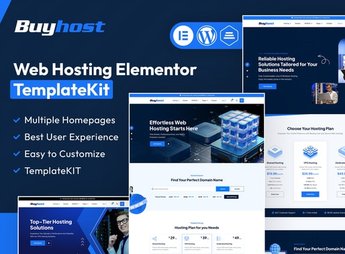 Buyhost – Web Hosting Elementor Template Kit