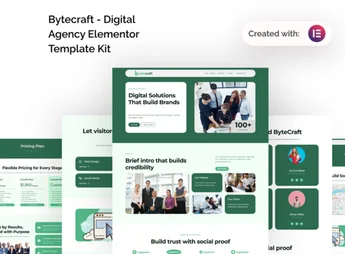 Bytecraft – Digital Agency Elementor Template Kit
