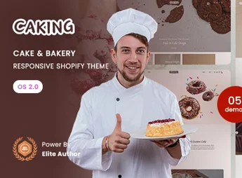 Caking – Cake & Bakery Responsive Shopify 2.0 Theme