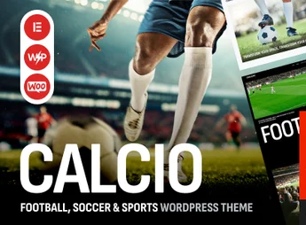 Calcio – Football & Soccer Elementor WordPress Theme