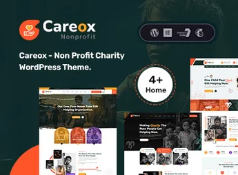 Careox – Non Profit Charity WordPress Theme