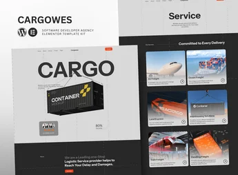 Cargowes – Logistic & Cargo Transportation Elementor Template Kit
