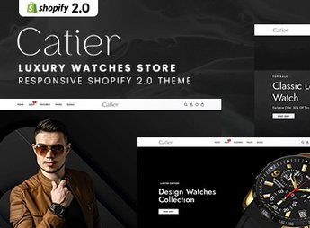 Catier – Luxury Watches Store Shopify 2.0 Theme