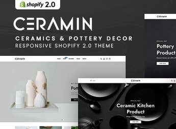 Ceramin – Ceramics & Pottery Decor Shopify 2.0 Theme