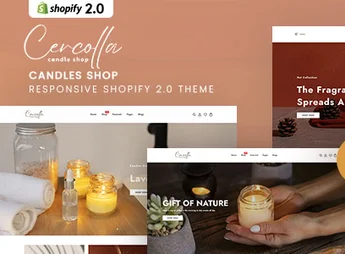 Cercolla – Candles Shop Responsive Shopify 2.0 Theme