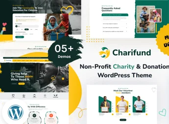 ChariFund – Charity & Donation Foundation WordPress Theme Multipurpose