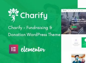 Charify – Fundraising & Donation WordPress Theme