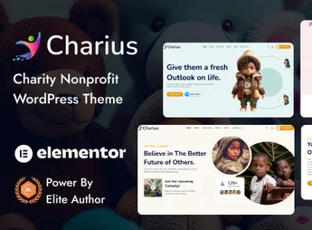Charius – Nonprofit Charity WordPress Theme