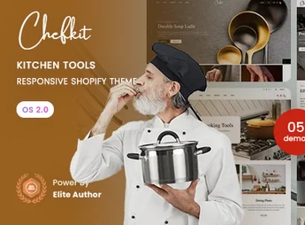 ChefKit – Kitchen Tools Responsive Shopify 2.0 Theme