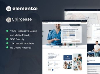 ChiroEase – Chiropractic & Physiotherapy Elementor Template Kit