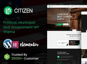 CityZen – Municipal and Government WordPress Theme + RTL