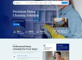 Cleancore – Cleaning Services Elementor Template Kit